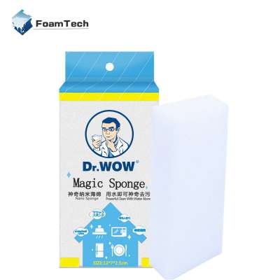 High Density Magic Sponge White Cleaning Nano Eraser Melamine Kitchen Magic Sponge